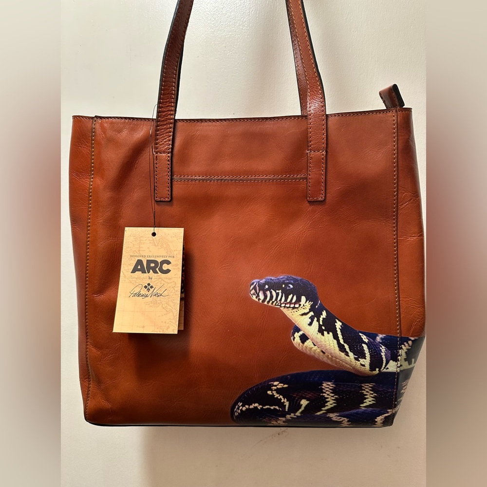 NEW Patricia Nash Limited Edition Boelen’s Python Bag/Purse